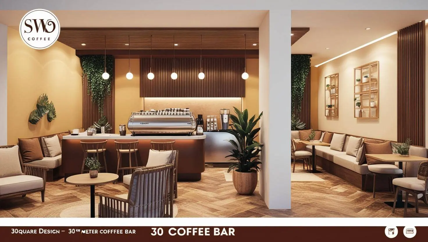 Thiet-ke-quay-pha-che-cafe-5 Tư vấn thiết kế quầy pha chế cafe