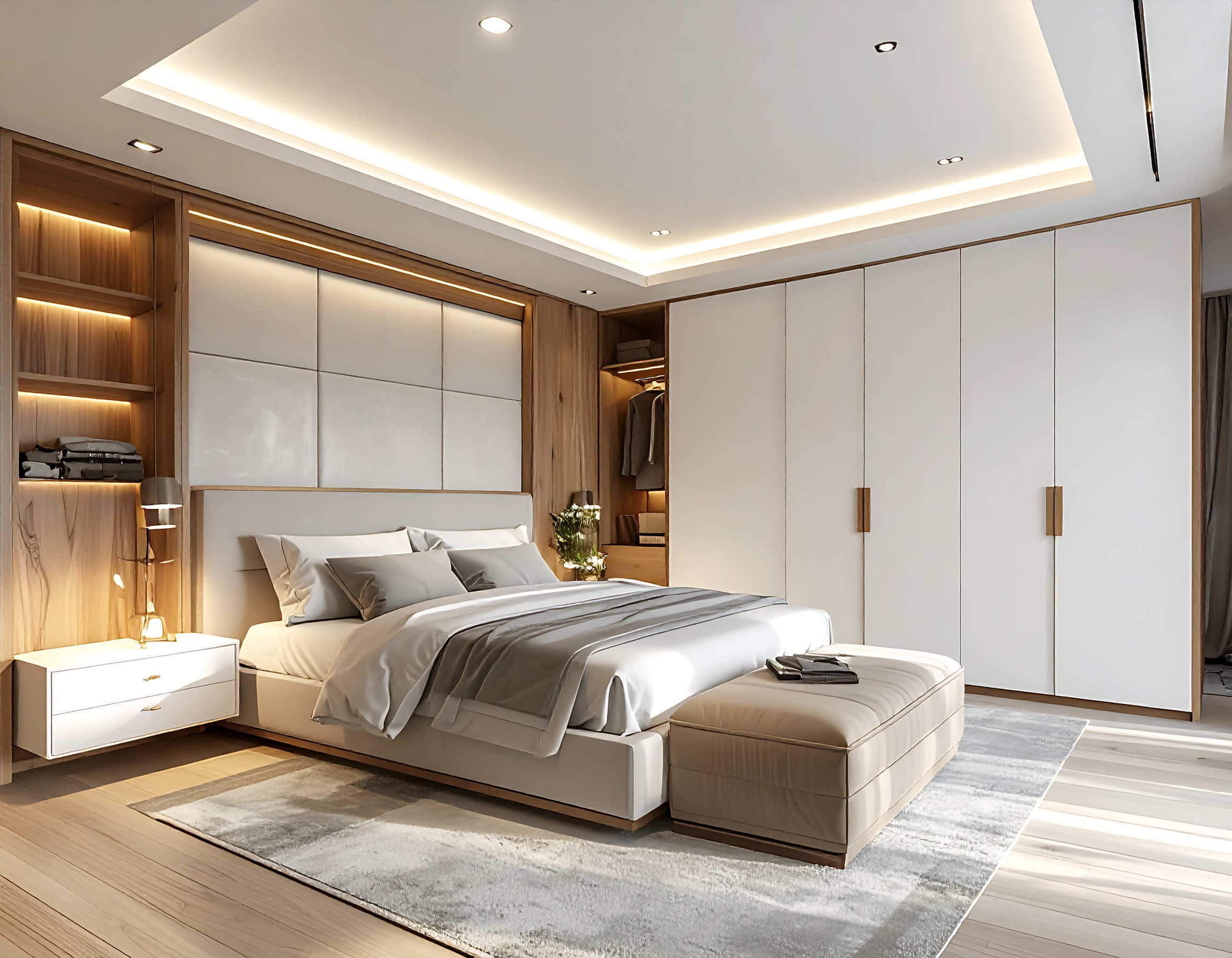 Tủ Quần Áo Âm Tường 2 Tủ Quần Áo Âm Tường 2