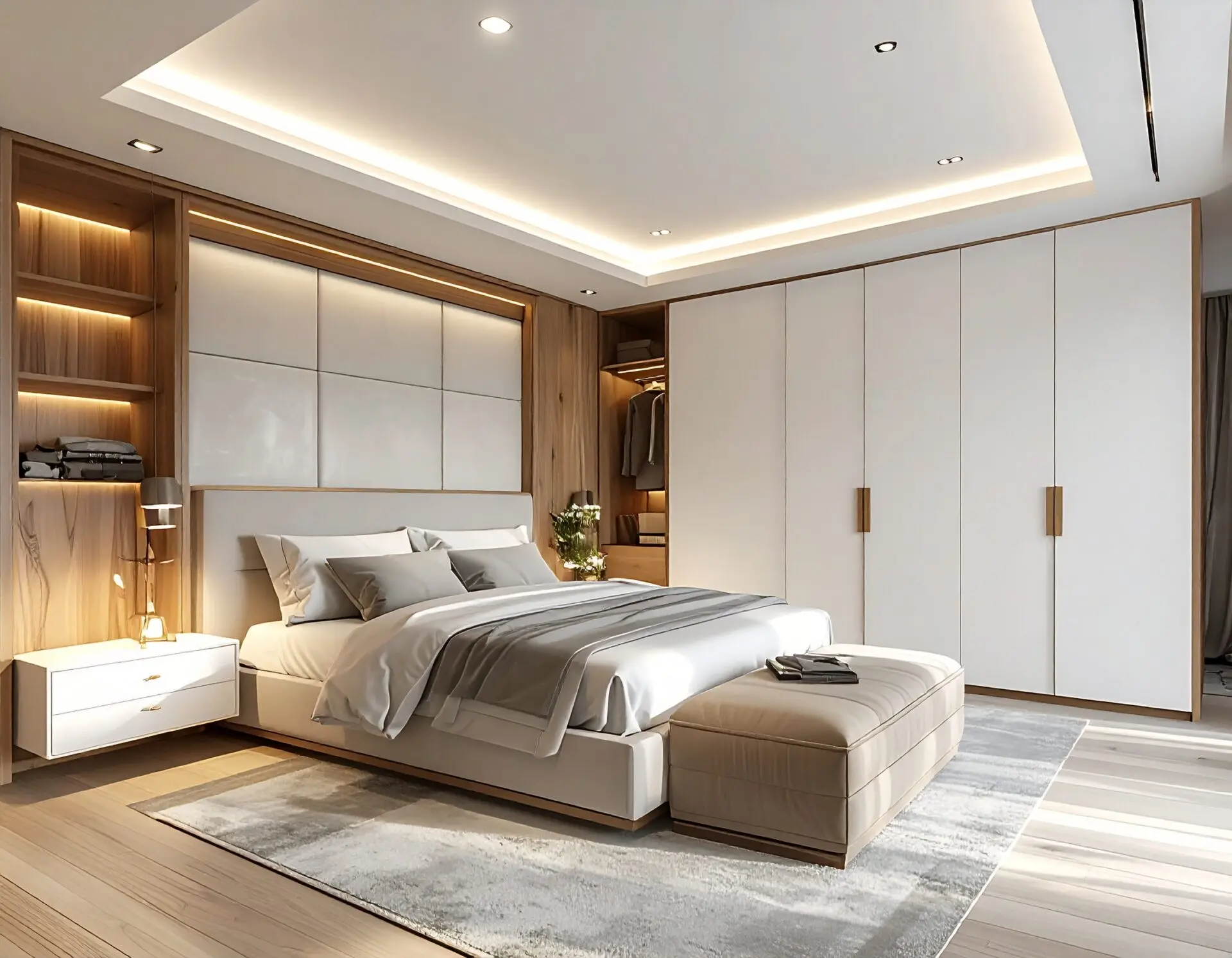 Tủ Quần Áo Âm Tường 2