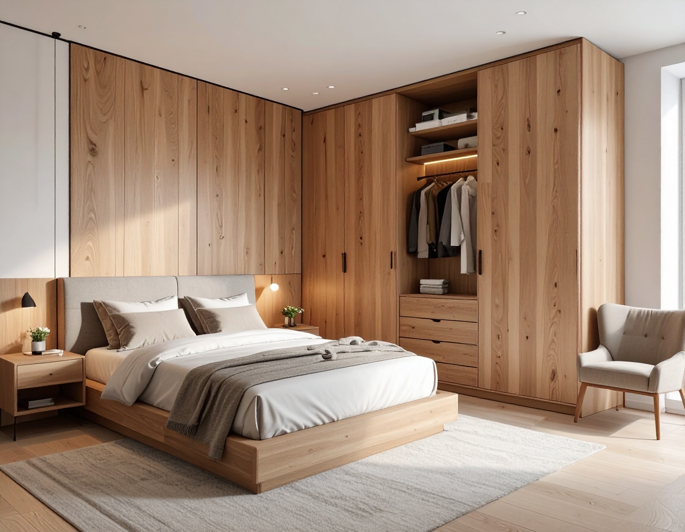 Tủ Quần Áo Âm Tường 5 Tủ Quần Áo Âm Tường 5