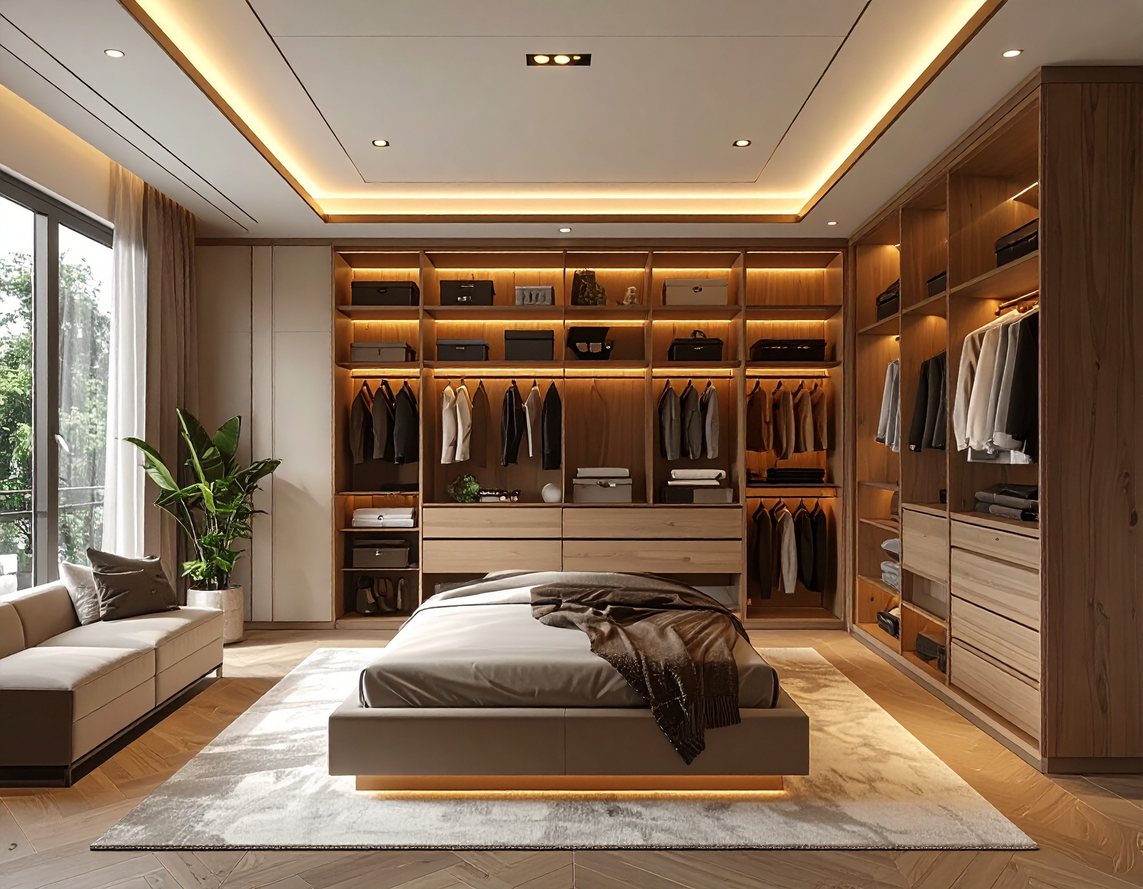 Tủ Quần Áo Chữ L 4 Tủ Quần Áo Chữ L 4