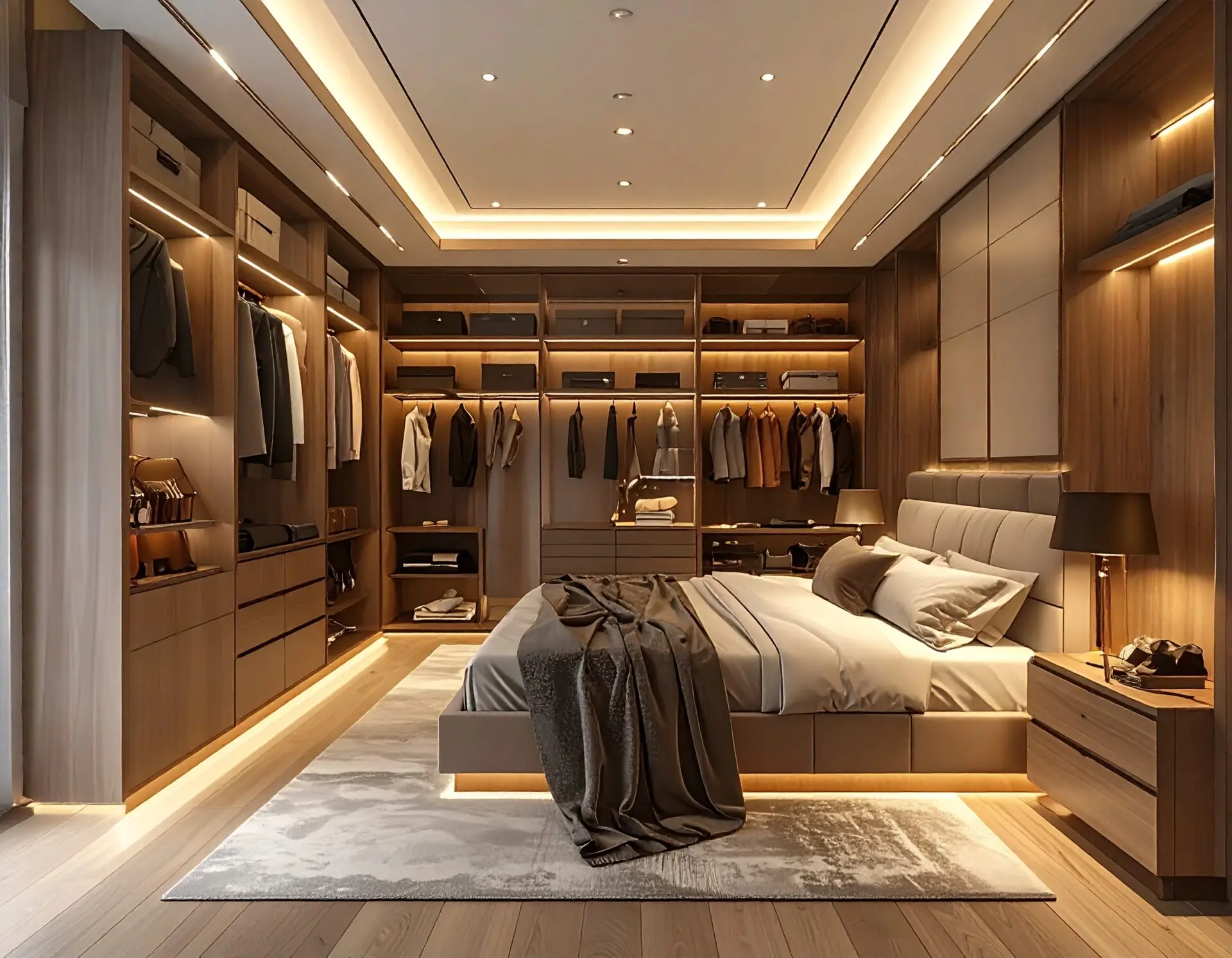 Tủ Quần Áo Chữ L 9