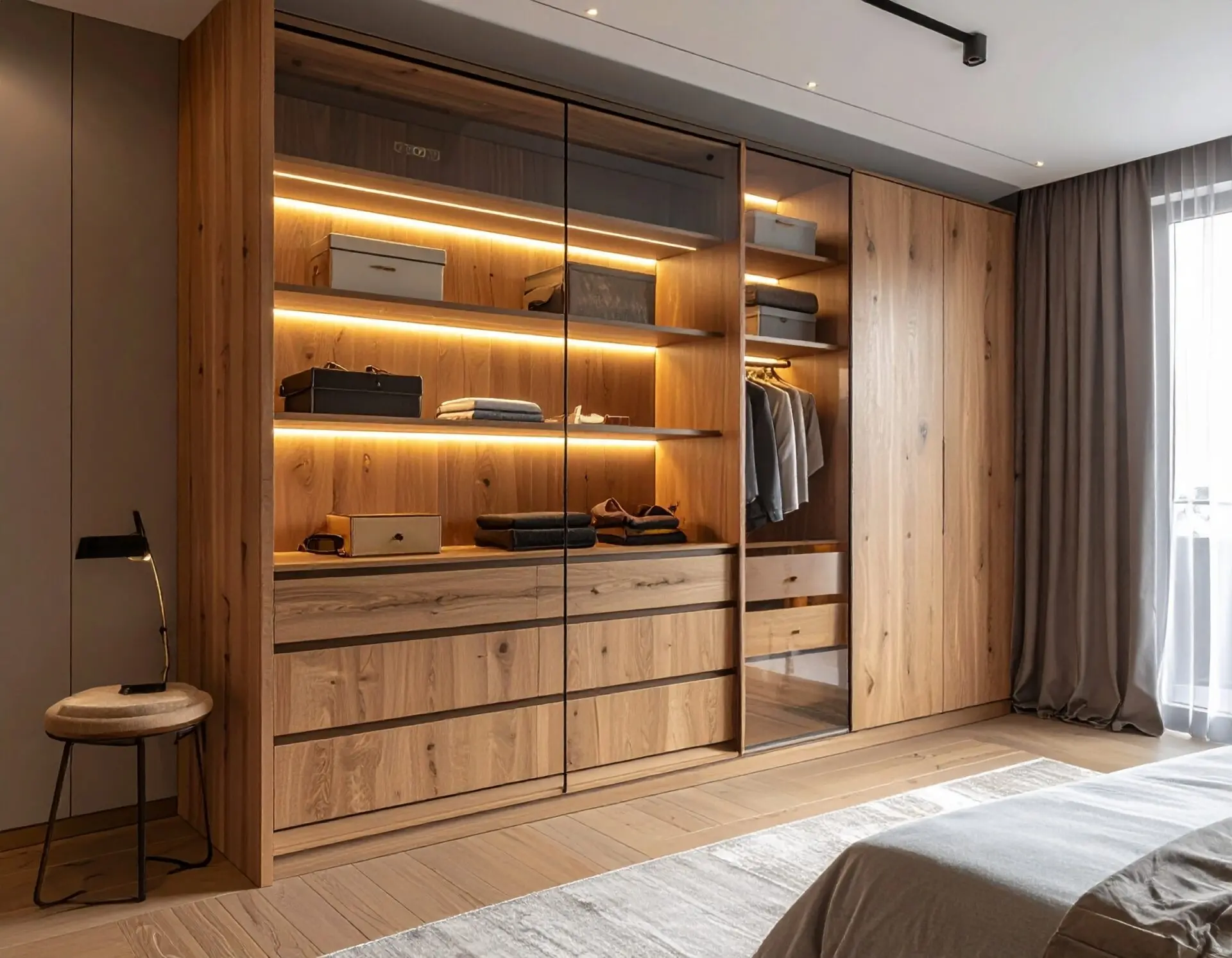 Tủ Quần Áo Gỗ Hiện Đại 12