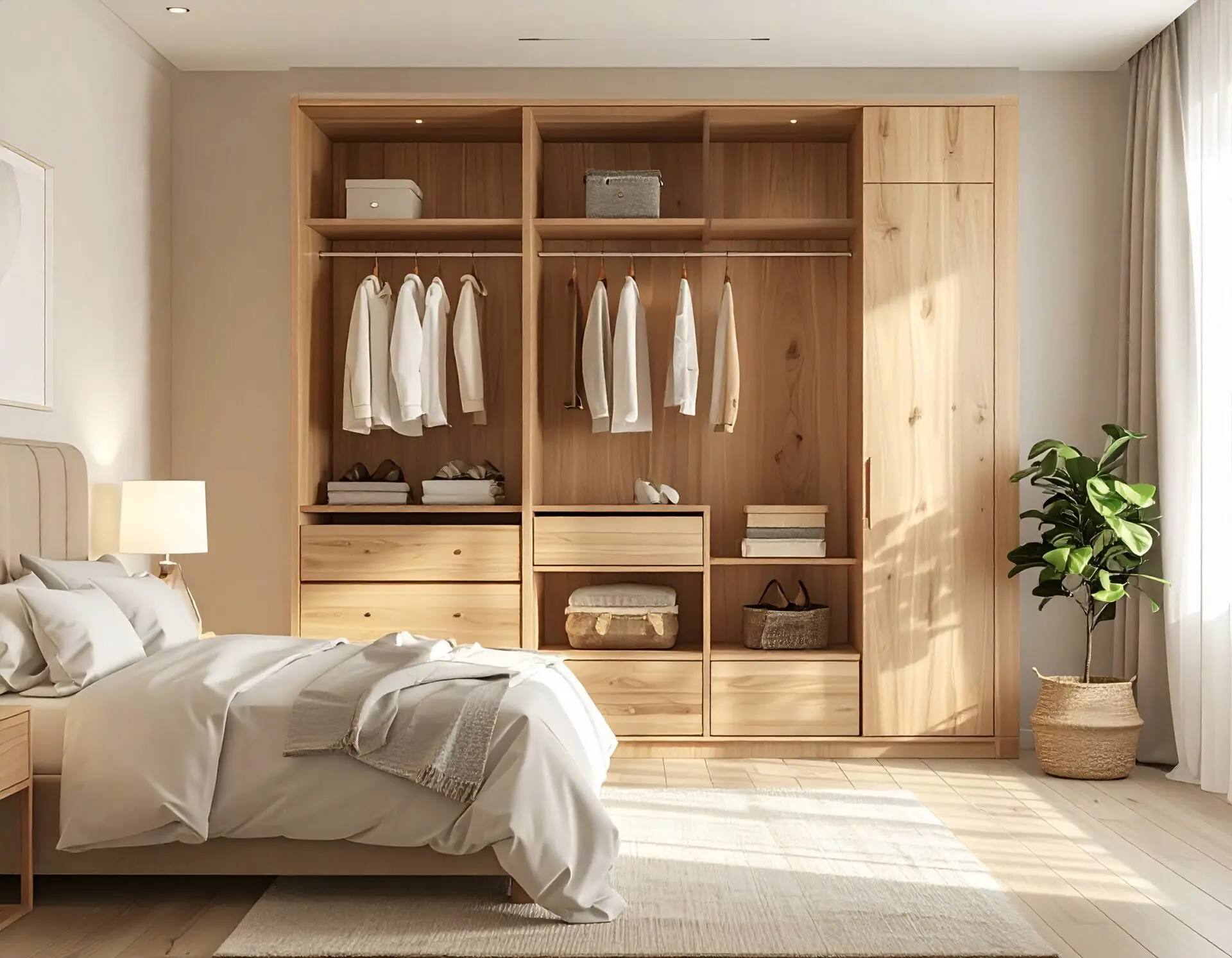 Tủ Quần Áo Gỗ Hiện Đại 17