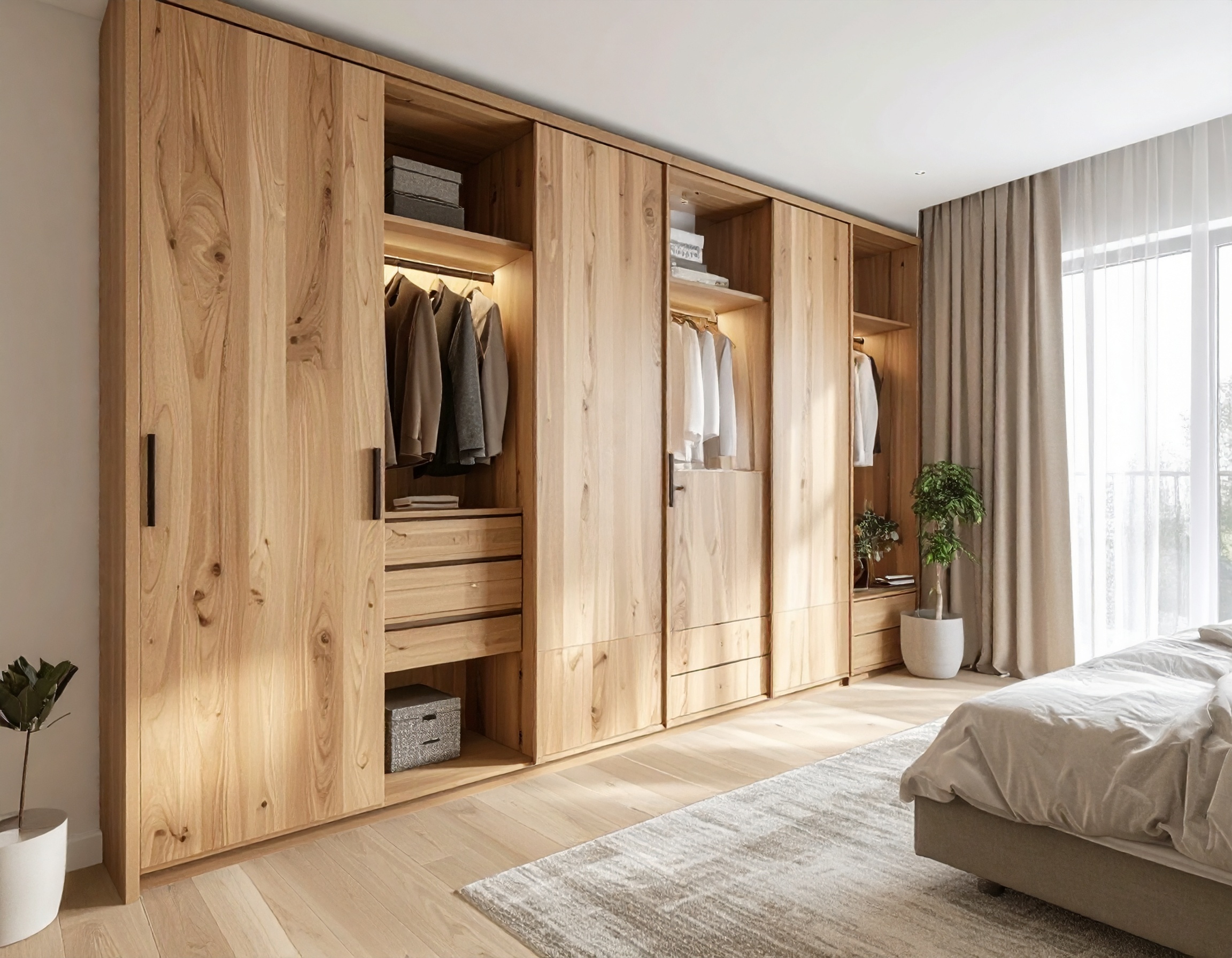 Tủ Quần Áo Gỗ Hiện Đại 5 Tủ Quần Áo Gỗ Hiện Đại 5