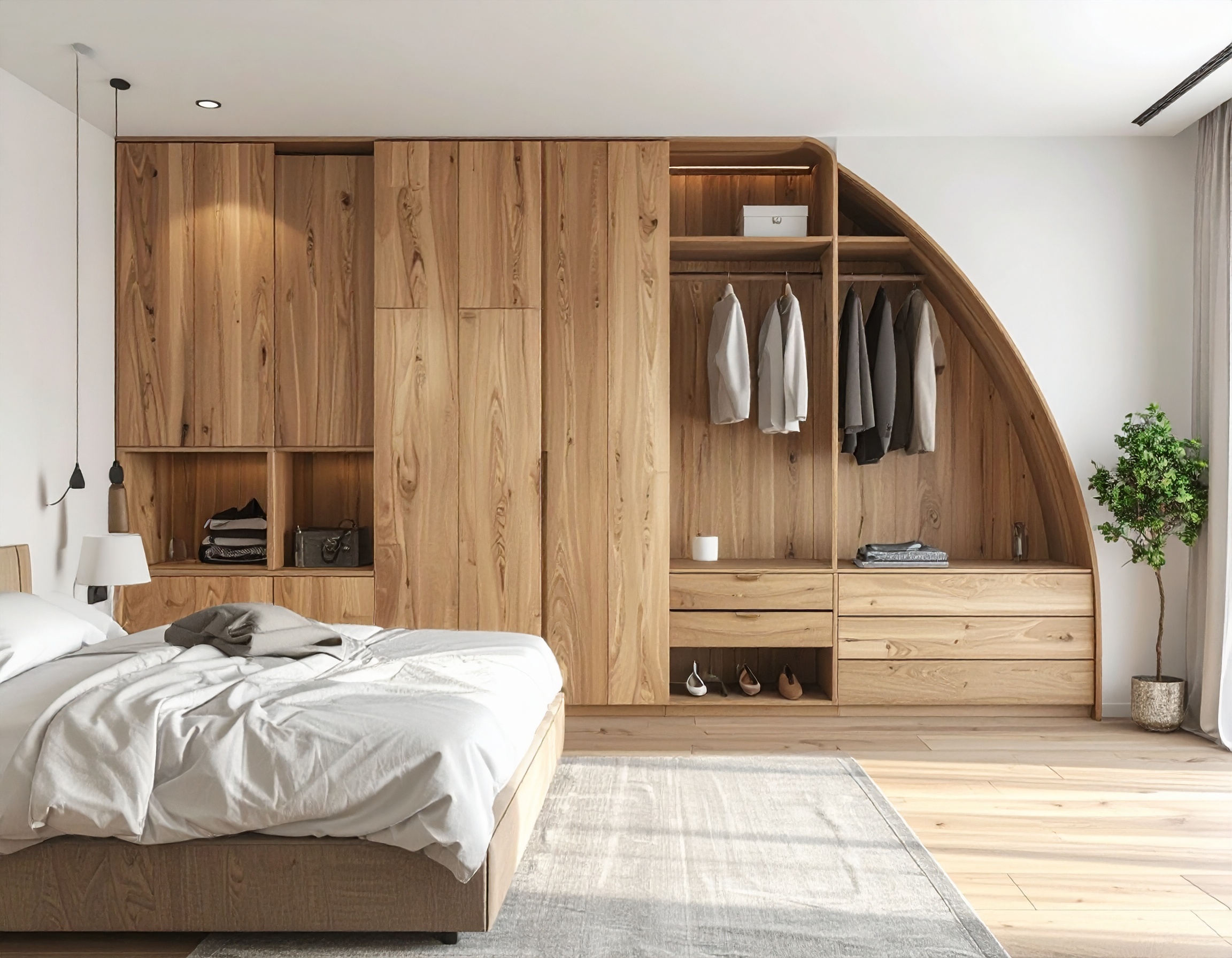 Tủ Quần Áo Gỗ Hiện Đại 6 Tủ Quần Áo Gỗ Hiện Đại 6