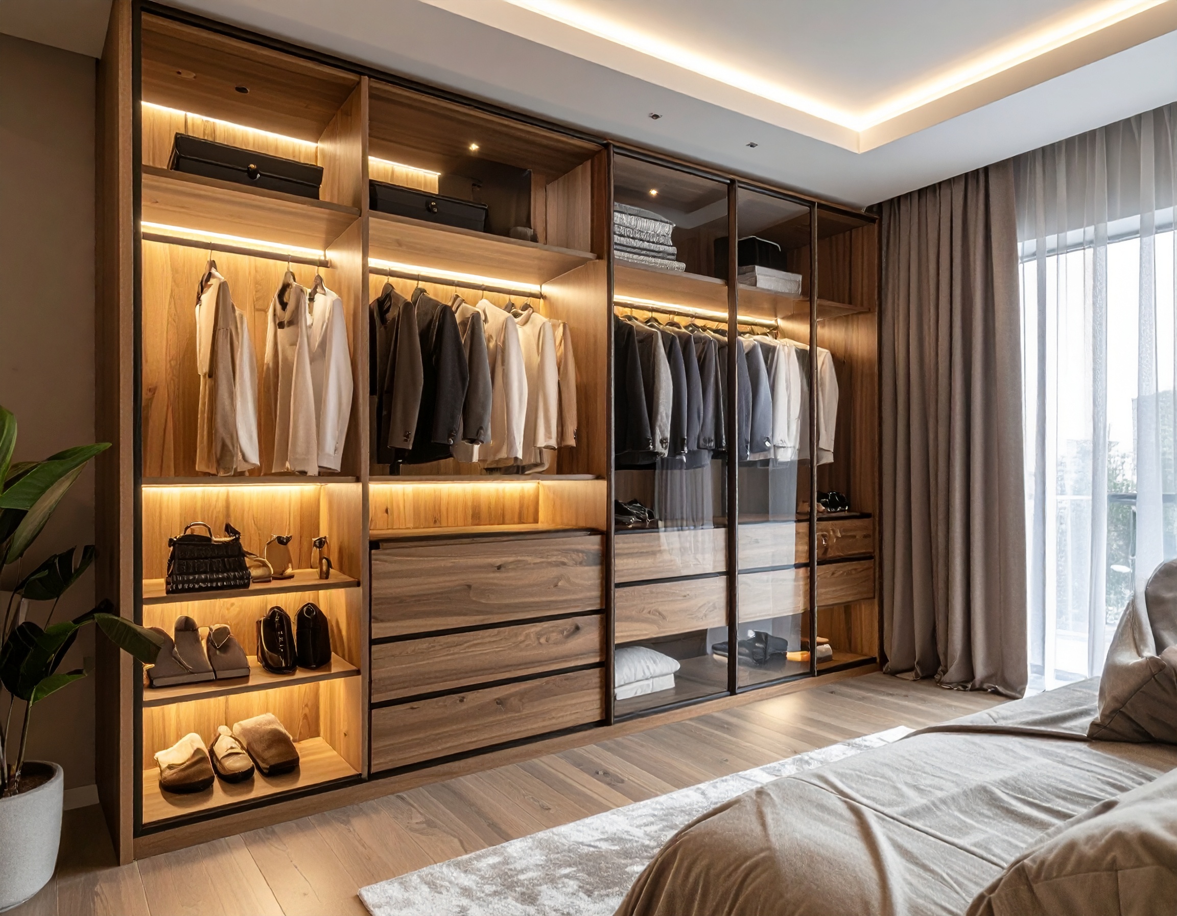 Tủ Quần Áo Gỗ Hiện Đại 9 Tủ Quần Áo Gỗ Hiện Đại 9