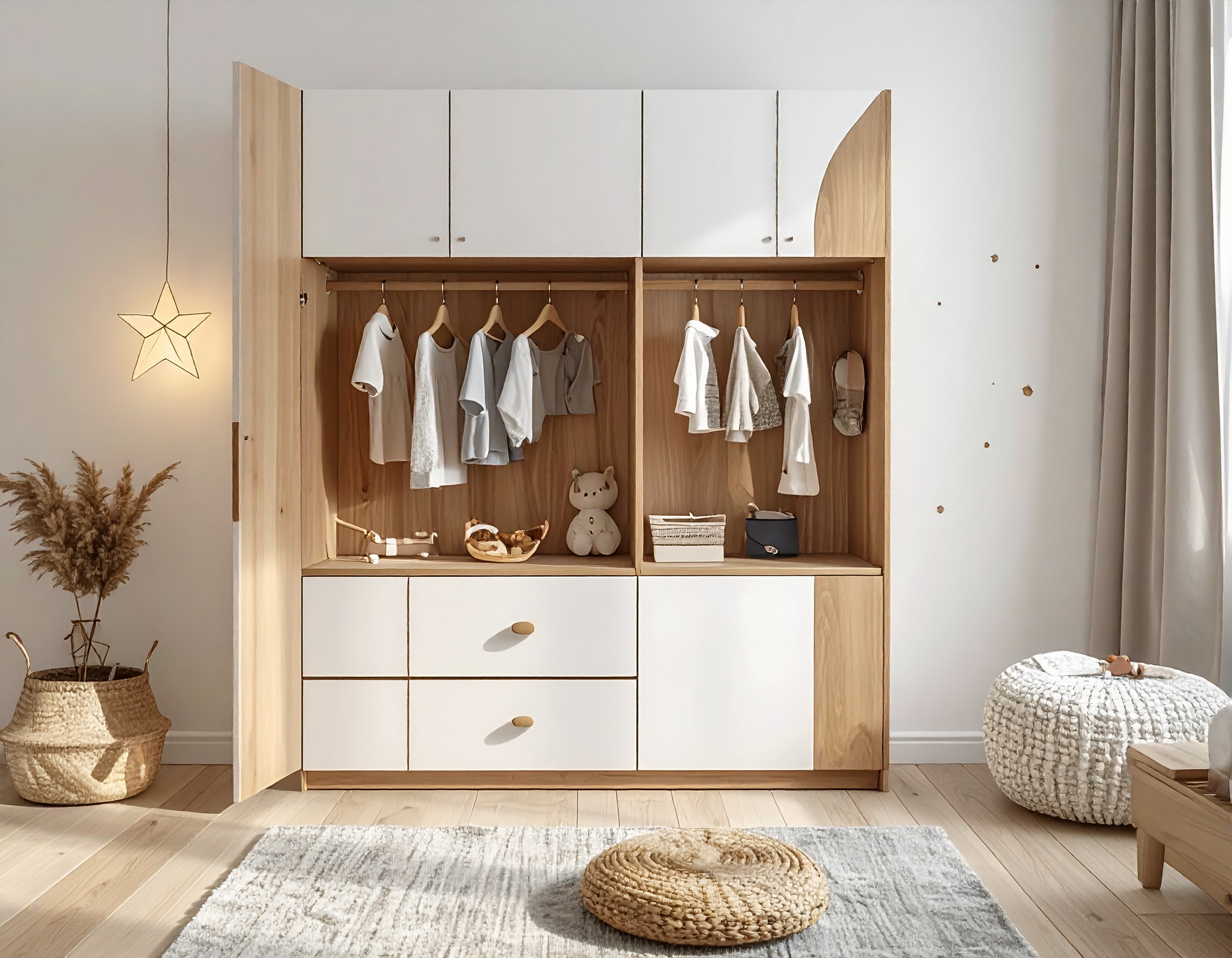 Tủ Quần Áo Trẻ Em 3 Tủ Quần Áo Trẻ Em 3