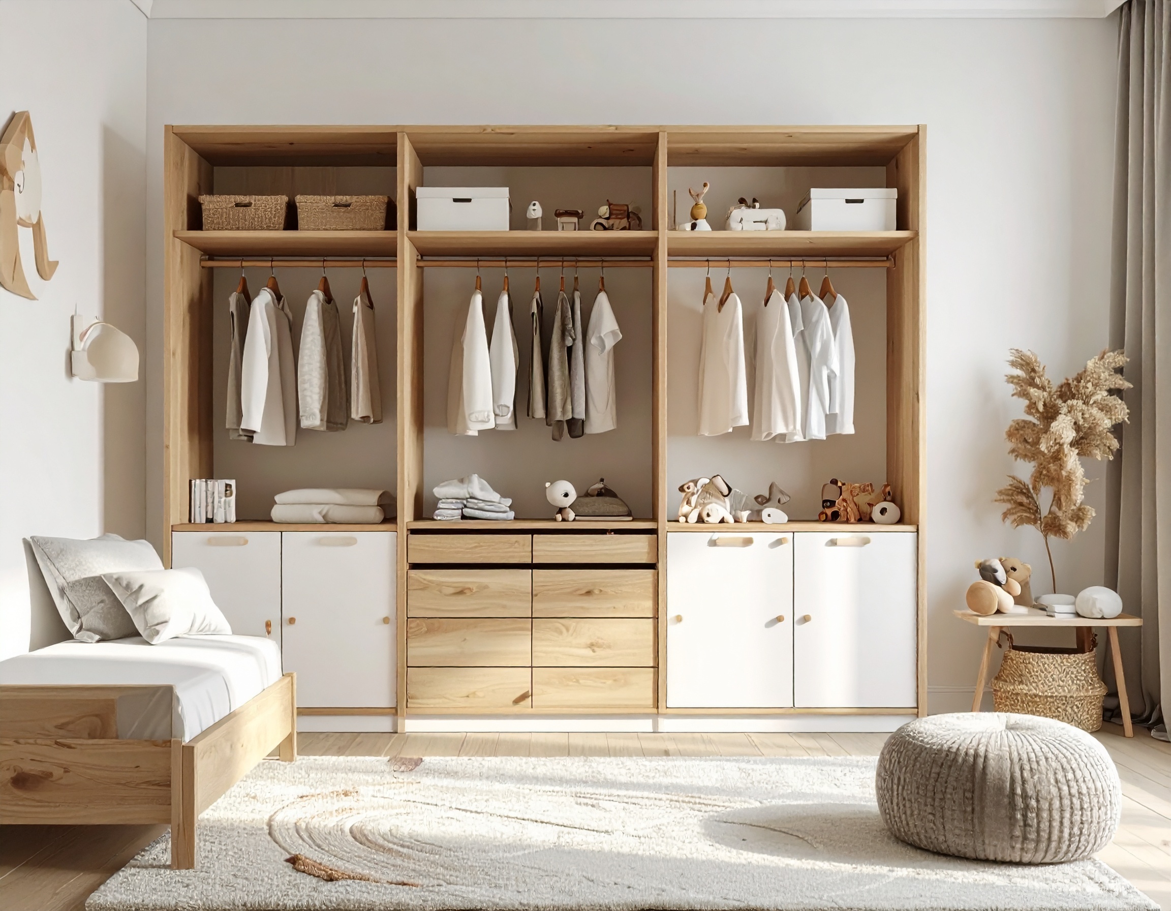 Tủ Quần Áo Trẻ Em 4 Tủ Quần Áo Trẻ Em 4