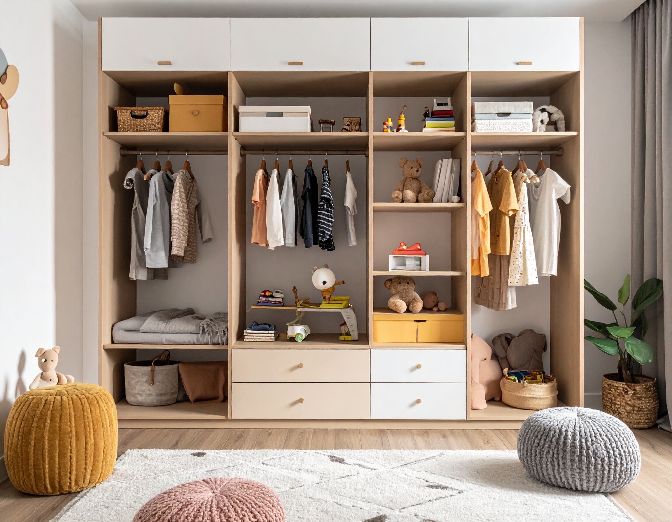 Tủ Quần Áo Trẻ Em 8 Tủ Quần Áo Trẻ Em 8