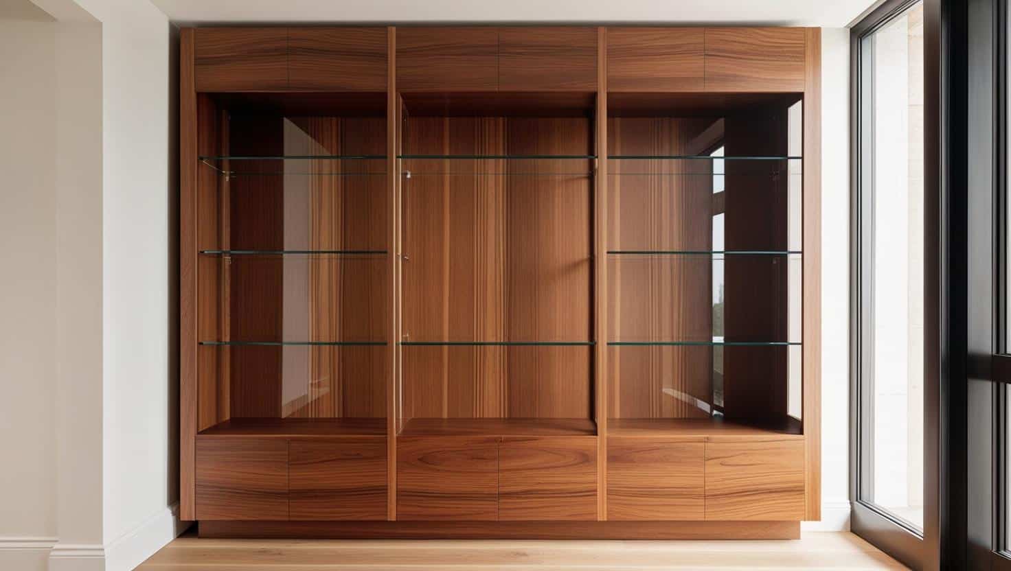 Tủ trưng bày bằng gỗ tự nhiên 10m2 (12)