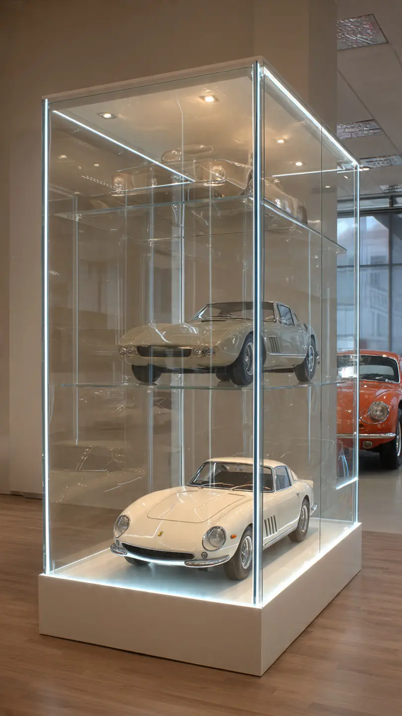 Tủ trưng bày cho showroom ô tô (3)
