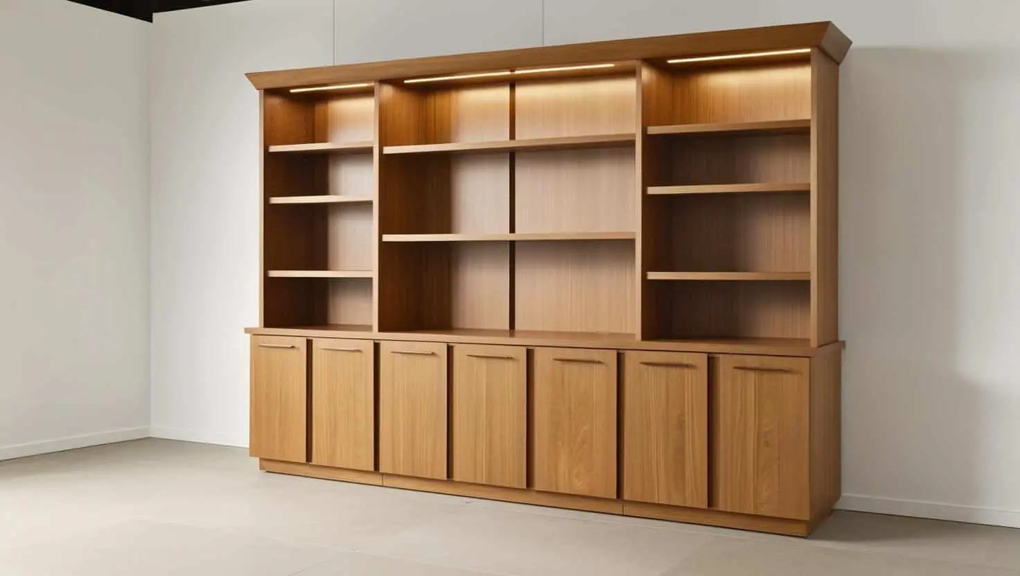 Tủ trưng bày đa năng bằng gỗ mdf 10m2 (8) Tủ trưng bày đa năng bằng gỗ mdf 10m2 (8)