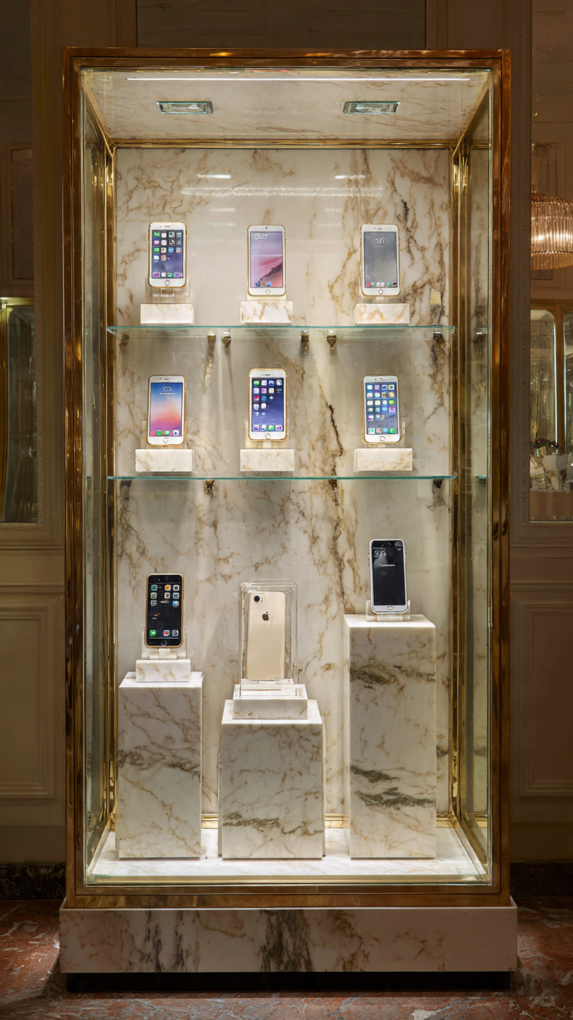 Tủ trưng bày điện thoại đẹp (4) Tủ trưng bày điện thoại đẹp (4)