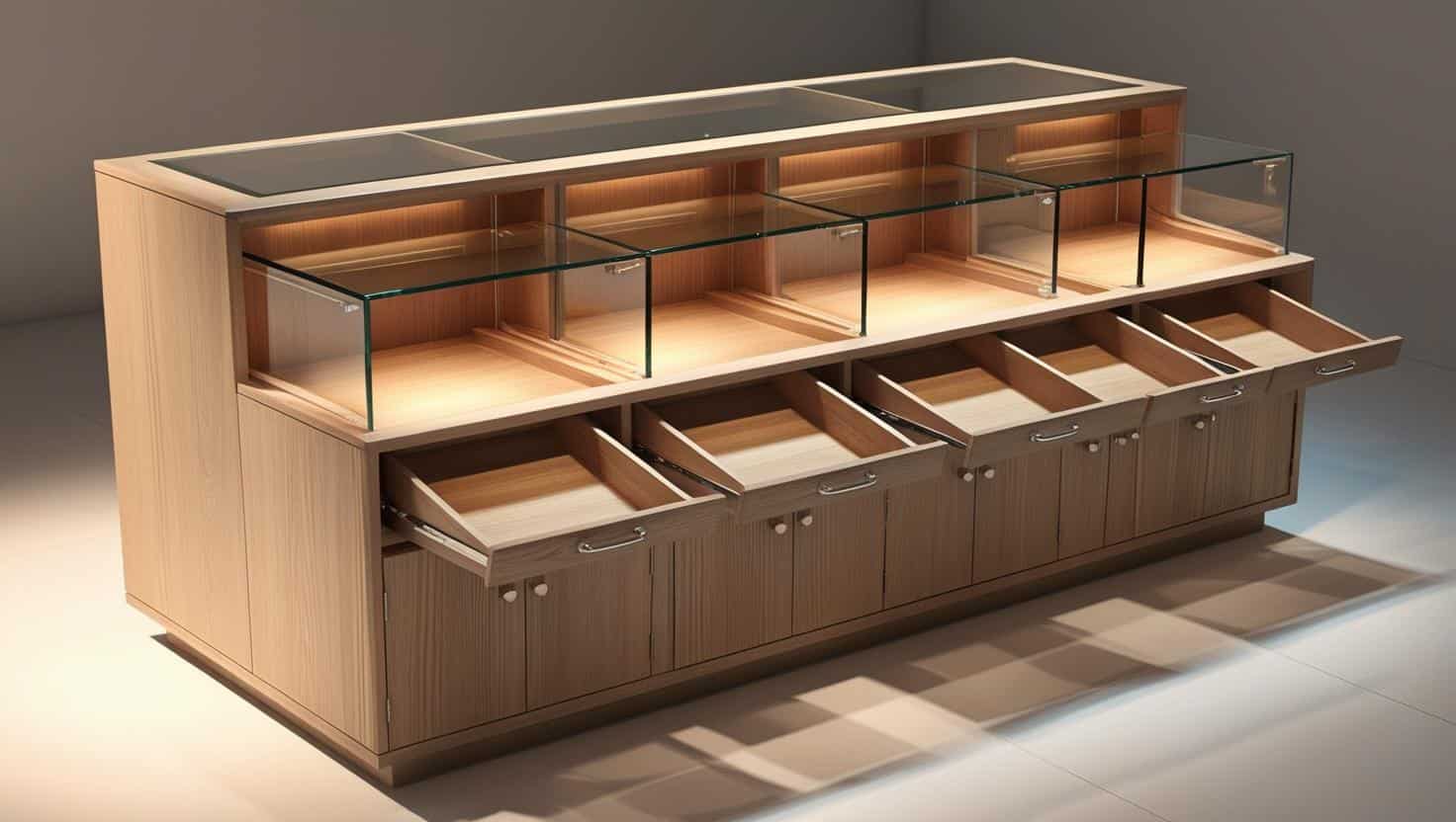 Tủ trưng bày nhiều ngăn 10m2 (16)