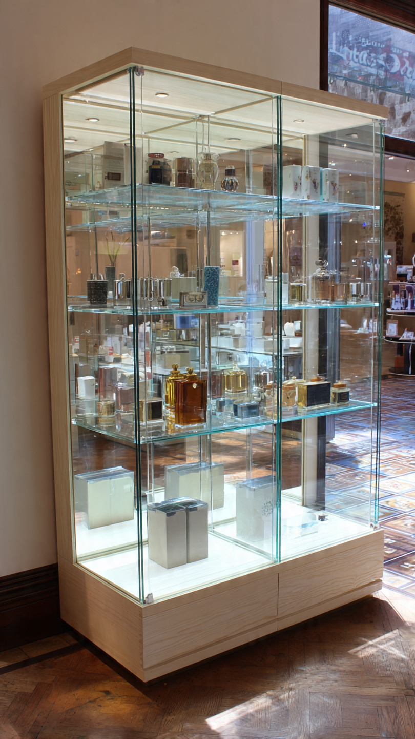 Tủ trưng bày sản phẩm Sài Gòn (2) Tủ trưng bày sản phẩm Sài Gòn (2)