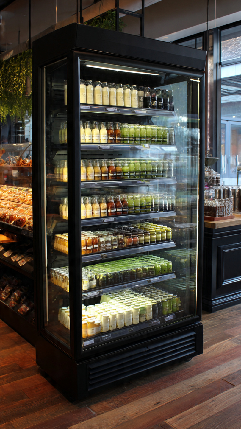 Tủ trưng bày sản phẩm thực phẩm (2) Tủ trưng bày sản phẩm thực phẩm (2)