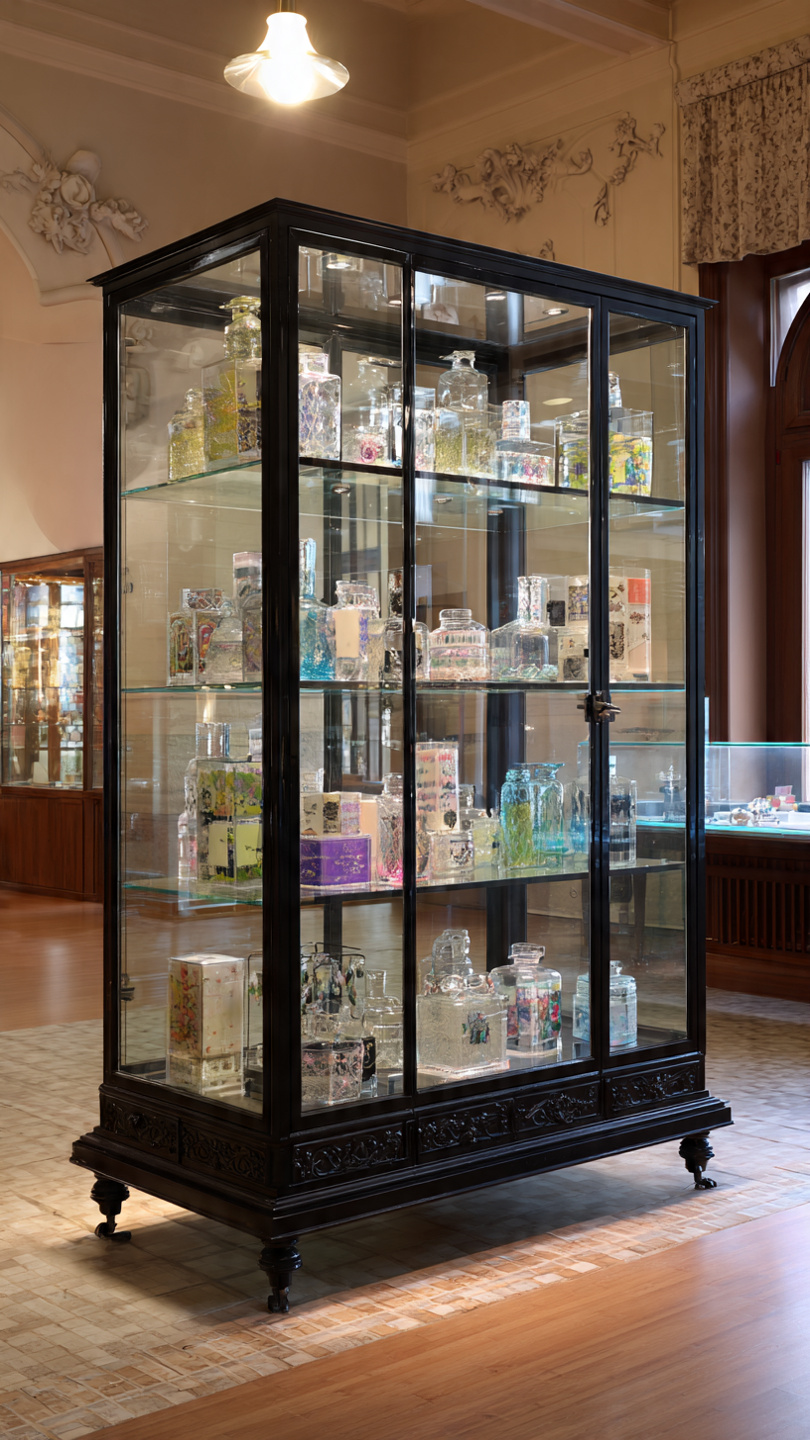 Tủ trưng bày sản phẩm trang trí (2) Tủ trưng bày sản phẩm trang trí (2)