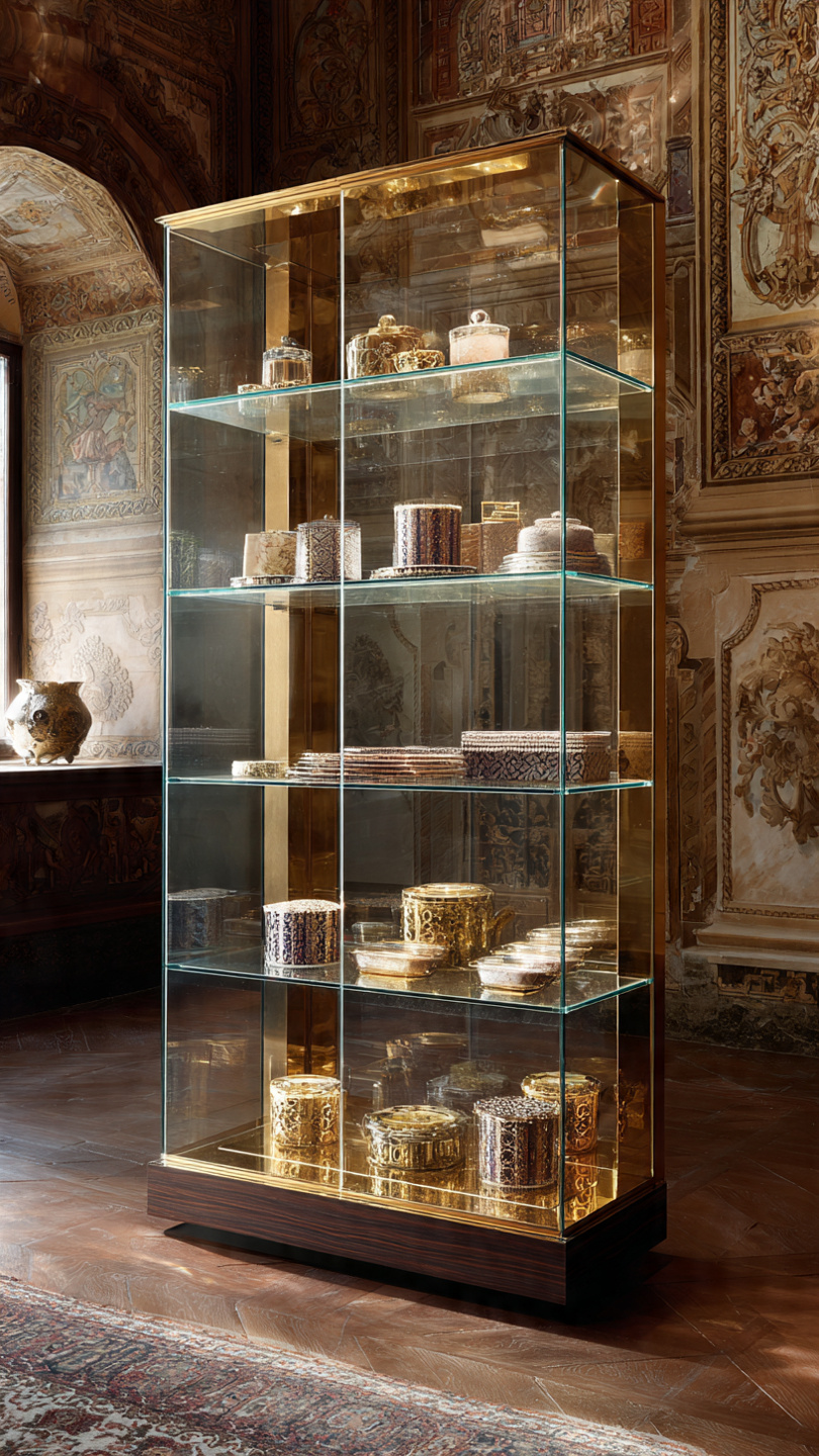 Tủ trưng bày sản phẩm trang trí (3) Tủ trưng bày sản phẩm trang trí (3)