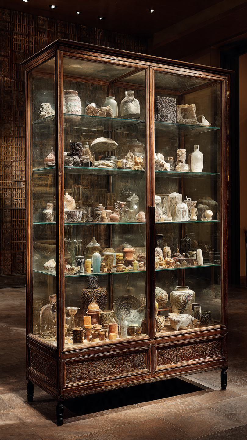 Tủ trưng bày sản phẩm trang trí (5) Tủ trưng bày sản phẩm trang trí (5)