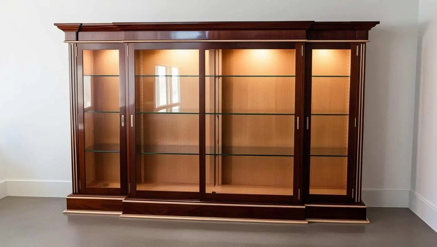 Tủ trưng bày theo yêu cầu 10m2 Tủ trưng bày theo yêu cầu 10m2