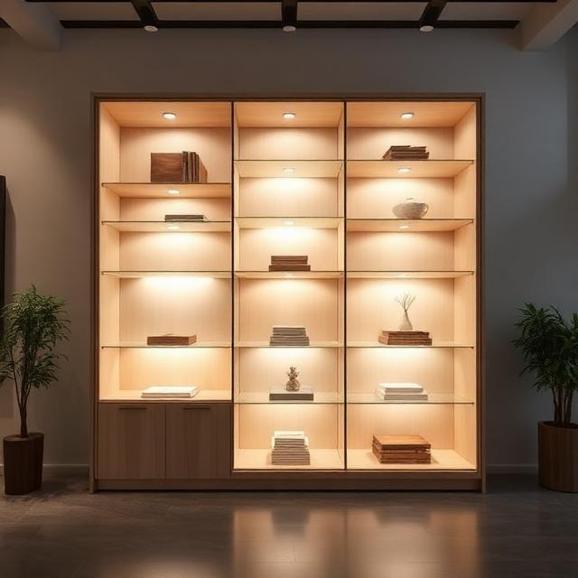 Tủ trưng bày thiết kế theo yêu cầu (2) Tủ trưng bày thiết kế theo yêu cầu (2)