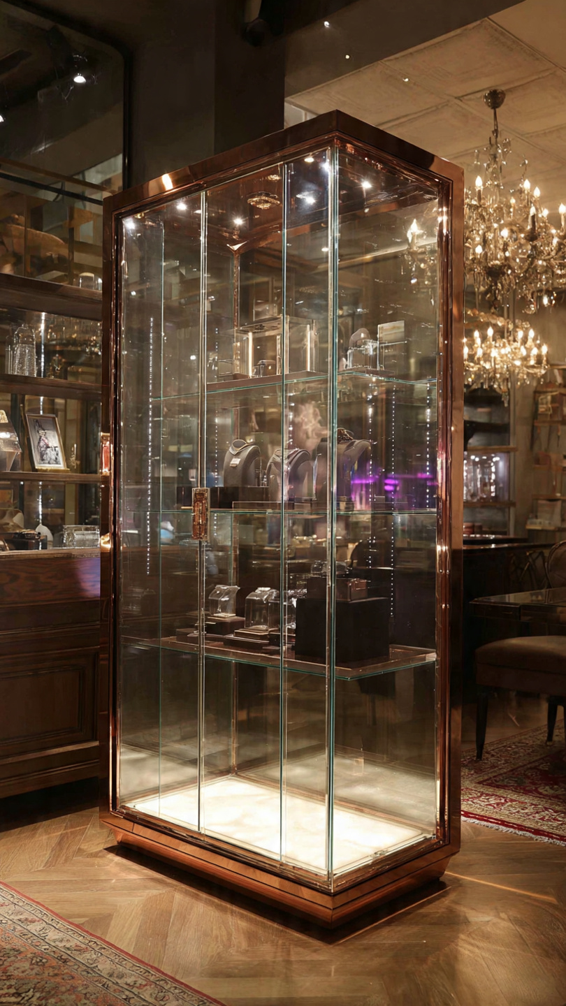 Tủ trưng bày tủ kính cao cấp (1) Tủ trưng bày tủ kính cao cấp (1)