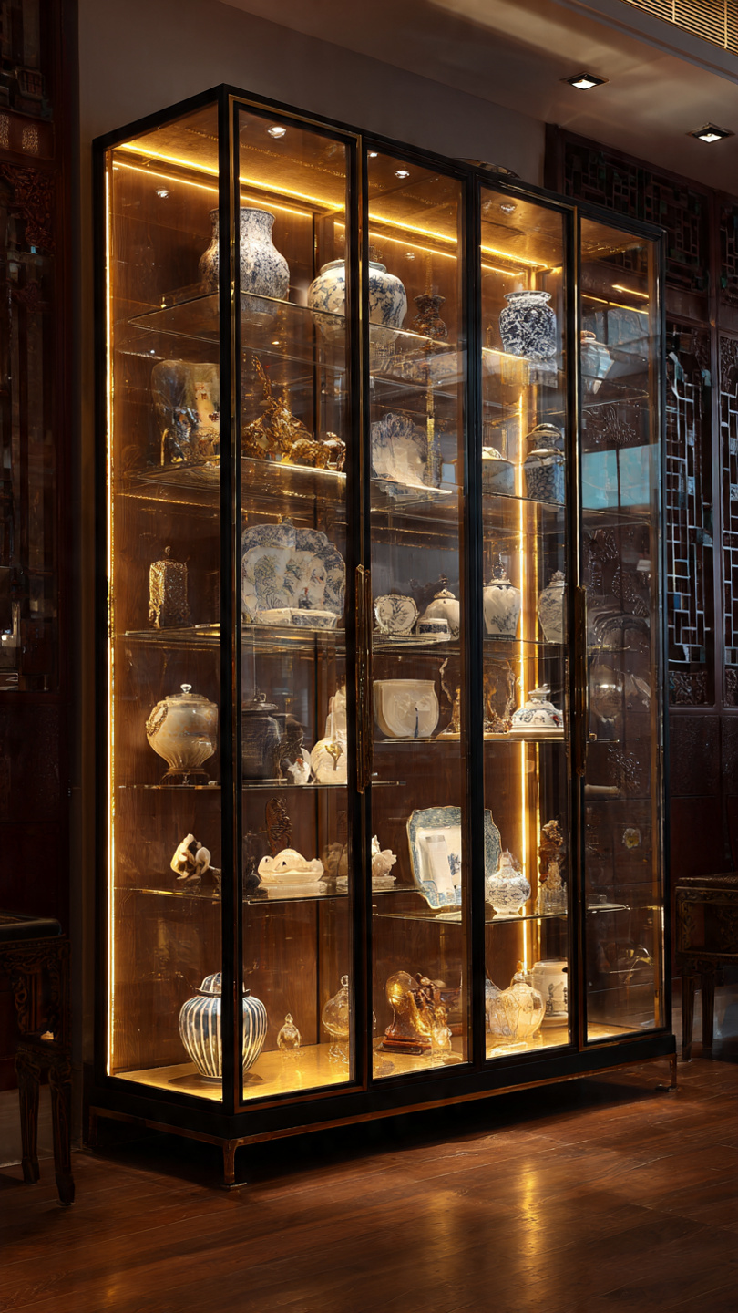 Tủ trưng bày tủ kính cao cấp (3) Tủ trưng bày tủ kính cao cấp (3)