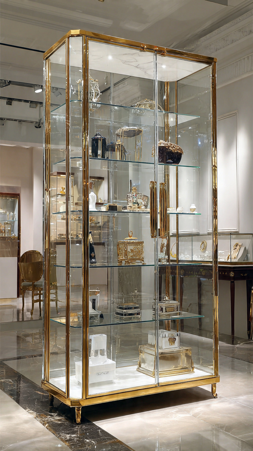 Tủ trưng bày tủ kính cao cấp (4) Tủ trưng bày tủ kính cao cấp (4)