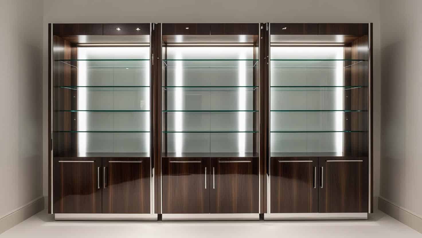 Tủ trưng bày tự thiết kế 10m2