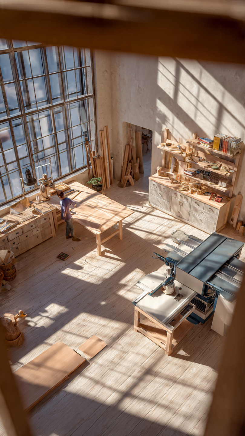 Xưởng sản xuất nội thất chung cư (1) Xưởng sản xuất nội thất chung cư (1)