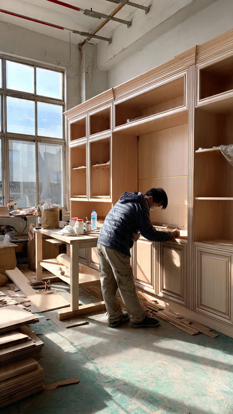 Xưởng sản xuất nội thất chung cư (4) Xưởng sản xuất nội thất chung cư (4)