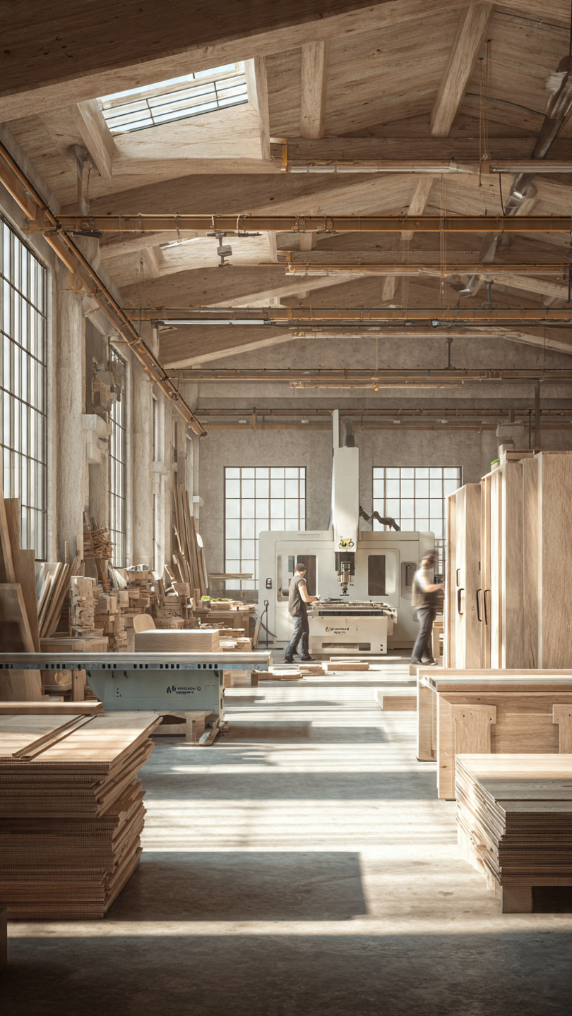 Xưởng sản xuất nội thất chung cư (5) Xưởng sản xuất nội thất chung cư (5)