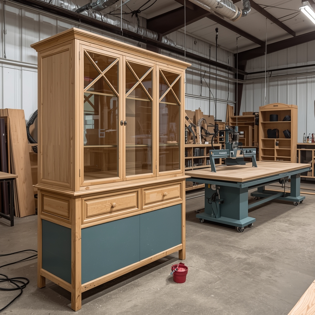 Xưởng sản xuất tủ trưng bày (2) Xưởng sản xuất tủ trưng bày (2)