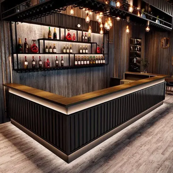 Quầy bar gỗ đẹp