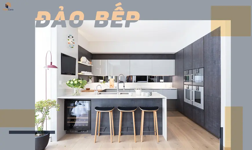 Mẫu bàn đảo cổ điển