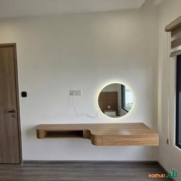 Bàn trang điểm treo tường đẹp