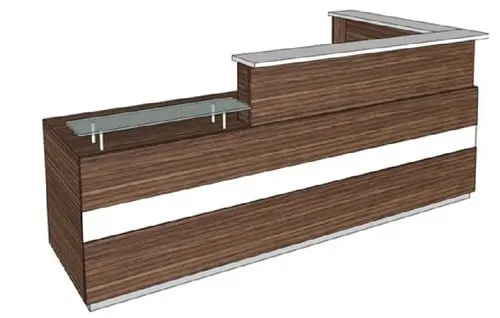 Quầy lễ tân hiện đại