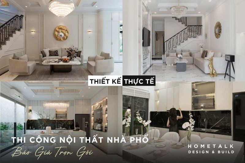 Bảng báo giá thi công trọn gói