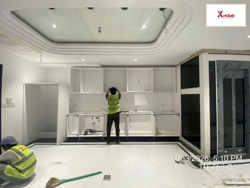 Báo giá và giải pháp thi công nội thất nhà phố