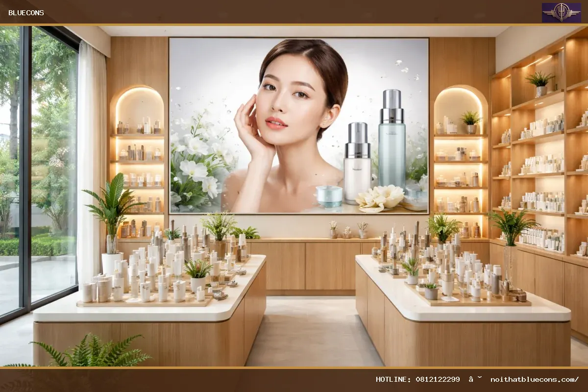 Biển quảng cáo mỹ phẩm – ảnh minh họa Bluecons