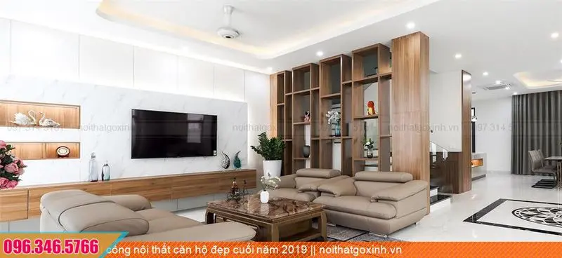 Dự án thi công nội thất đẹp cuối năm 2019