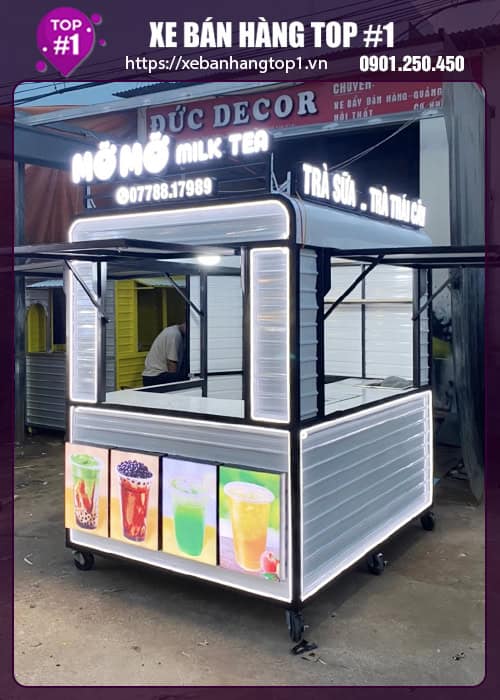 Kiot trà sữa chuyên nghiệp