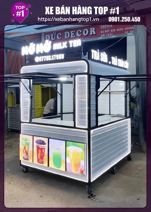 Kiot trà sữa chuyên nghiệp