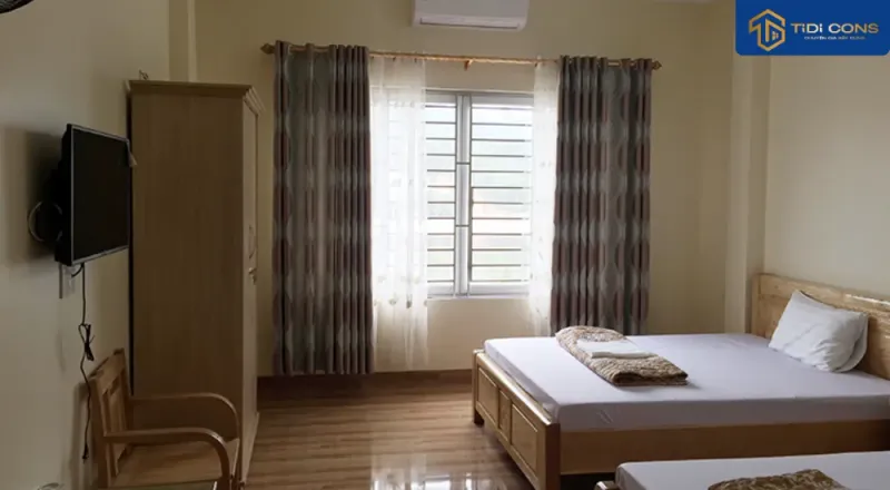 Khảo sát mặt bằng nhà nghỉ bình dân