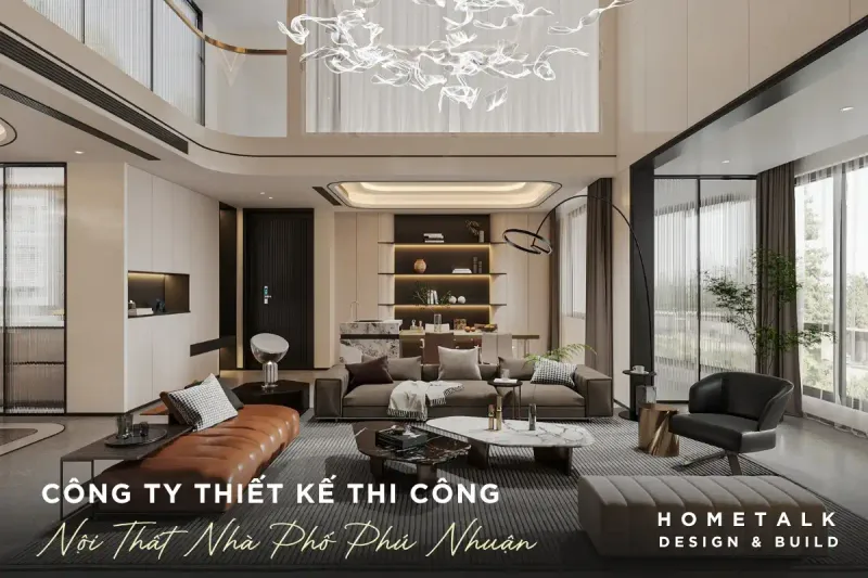 Công ty thiết kế thi công nội thất nhà phố