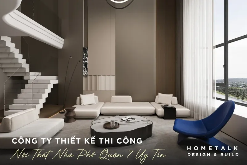Công Ty Thi Công Nội Thất Nhà Phố 12 Dự án nội thất nhà phố TP.HCM