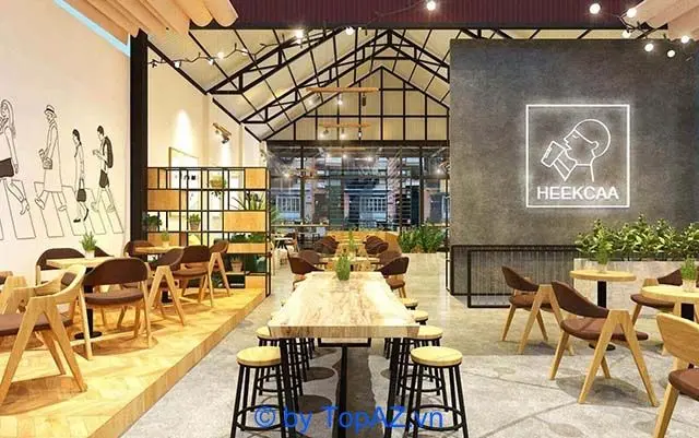 Thi công quán trà sữa tại TPHCM