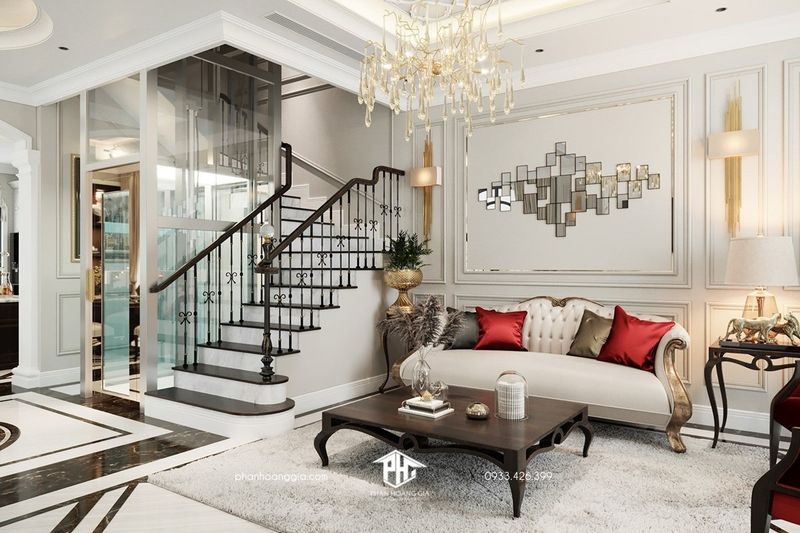 Thi Công Nội Thất Nhà Phố Tân Cổ Điển 13 Các đặc trưng thiết kế nội thất tân cổ điển