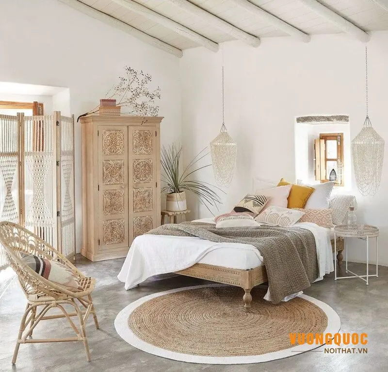 Chất liệu trong phòng phong cách Scandinavian